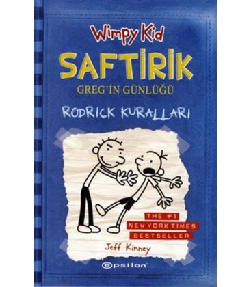 کتاب داستان ترکی ویمپی کید Wimpy Kid Saftirik Gregin Günlügü Rodrick Kurallari