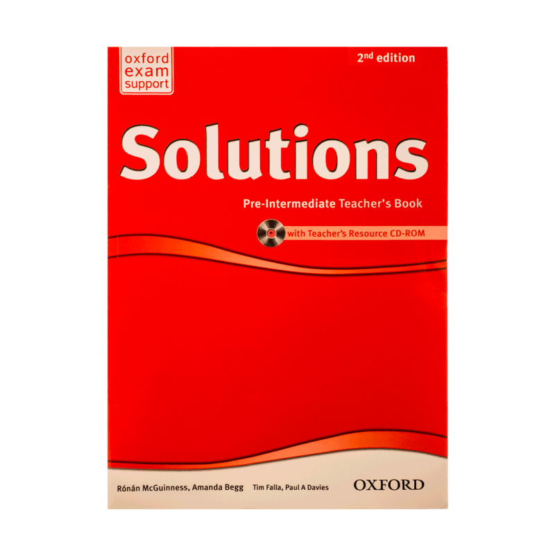 کتاب معلم نیو سولوشنز پری اینترمدیت ویرایش دوم New Solutions Pre Intermediate Teachers Book