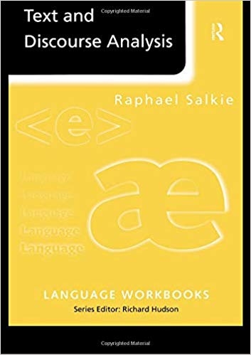 کتاب زبان تکست اند دیس کورس انالایزیز Text and Discourse Analysis Language Workbooks