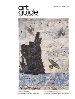 کتاب مجله انگلیسی آرت گاید استرالیا Art Guide Australia - March/April 2022