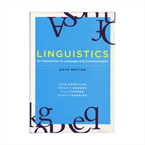Linguistics An Introduction to Language and Communication sixth edition