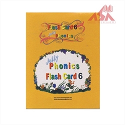 فلش کارت Jolly Phonics 6 
