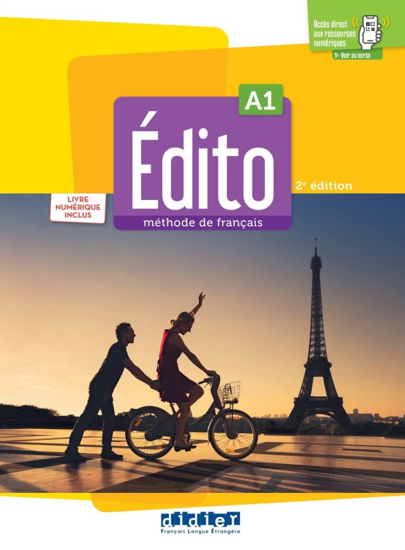 کتاب فرانسوی ادیتو ویرایش جدید Edito  A1 2e edition