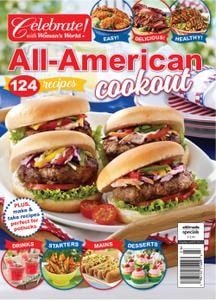 کتاب مجله انگلیسی آل امریکن کوک اوت Celebrate with Woman's World - All American Cookout, 2022