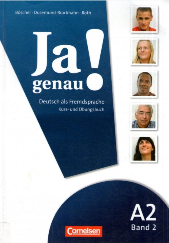 کتاب آلمانی Ja genau A2.2