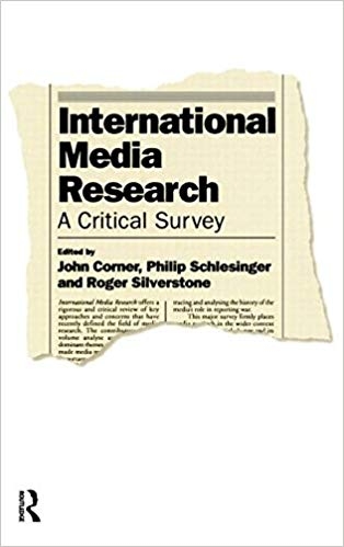 کتاب زبان اینترنشنال مدیا ریسرچ  International Media Research A Critical Survey