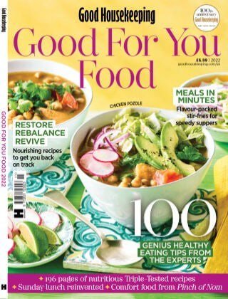 کتاب مجله انگلیسی گود هوس کیپینگ یوکی Good Housekeeping UK - Good For You Food, 2022
