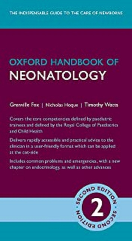 کتاب آکسفورد هندبوک اف نیونیتولوژی Oxford Handbook of Neonatology 2nd Edition2017