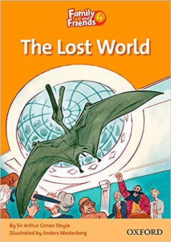 کتاب داستان انگلیسی فمیلی اند فرندز دنیای گمشده Family and Friends Readers 4 The Lost World