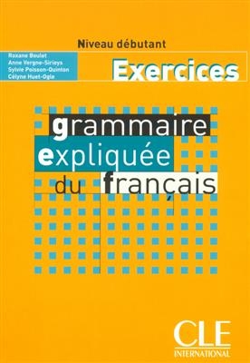 کتاب زبان فرانسه اکسرسایزز گرامر اکسپلیکی Exercices Grammaire expliquee - debutant -