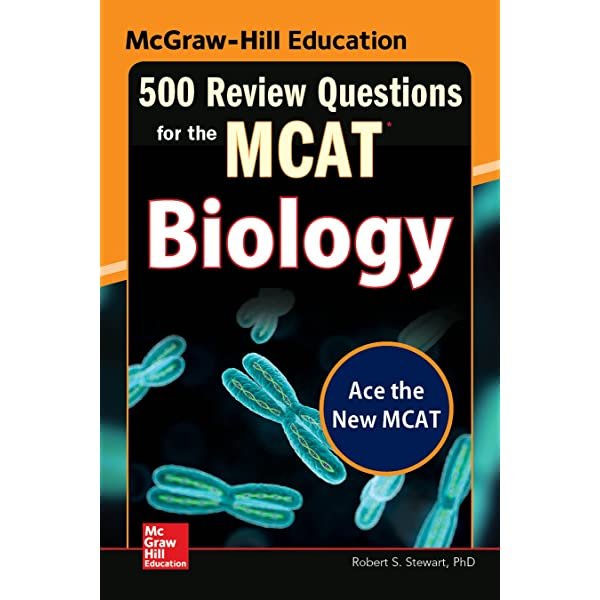 کتاب ام کت بیولوژی McGraw-Hill Education 500 Review Questions for the MCAT: Biology, 2nd Edition2016