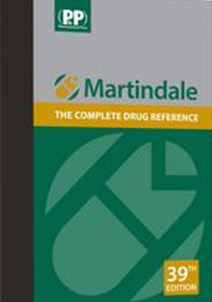 کتاب مارتیندیل Martindale The complete drug reference