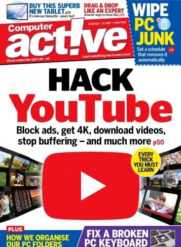 کتاب مجله انگلیسی کامپیوتر اکتیو Computeractive - Issue 634, 22 June/05 July 2022