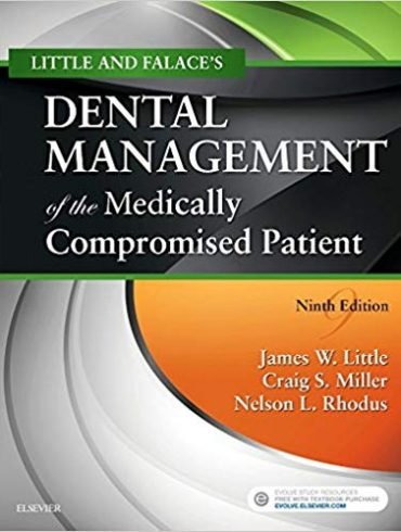 کتاب دنتال منیجمنت Little and Falace's Dental Management of the Medically Compromised Patient 9th Edition 2018