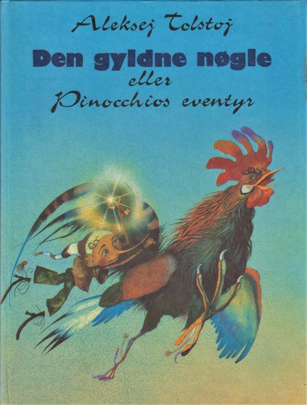 کتاب دانمارکی کلید طلایی یا ماجراهای پینوکیو Den gyldne nøgle eller Pinocchios eventyr