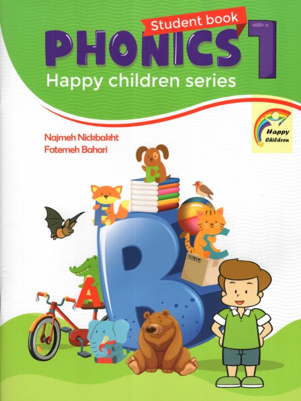 کتاب Phonics 1 (S.B+W.B) Happy Children Series نجمه نیکبخت و فاطمه بهاری