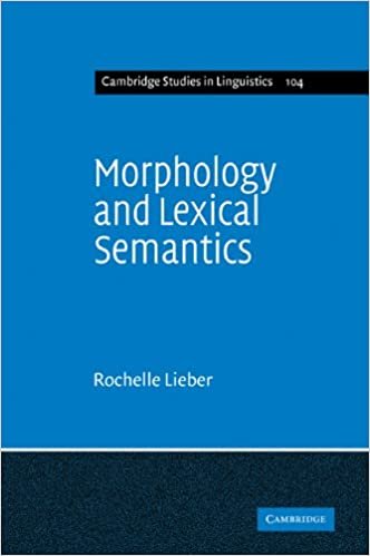 کتاب زبان مورفولوژی اند لکسیکال سمنتیکس Morphology and Lexical Semantics