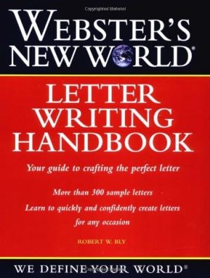کتاب وبسترز نیو ورد لتر رایتینگ هندبوک Websters New World Letter Writing Handbook