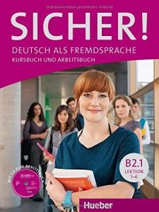 كتاب آلمانی زیشا SICHER B2.1 LEKTION 1-6 KURSBUCH UND ARBEITSBUCH