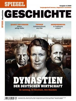 کتاب مجله آلمانی دیناستین دو دویچن ویرتچفت Spiegel GESCHICHTE 04/2020 - Dynastien der deutschen Wirtschaft