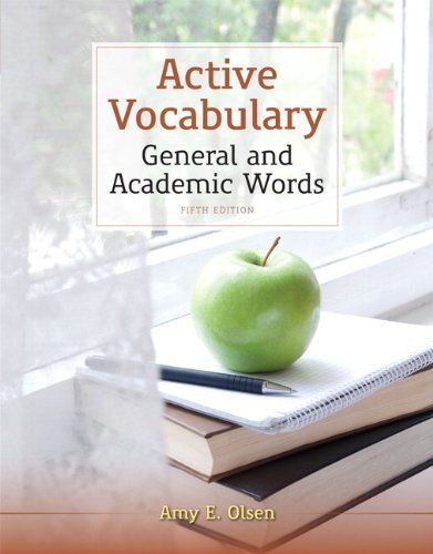 کتاب زبان اکتیو وکبیولری جنرال اند آکادمیک Active Vocabulary General and Academic Words