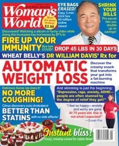 کتاب مجله انگلیسی ومنز ورد یو اس ای Woman's World USA - January 31, 2022
