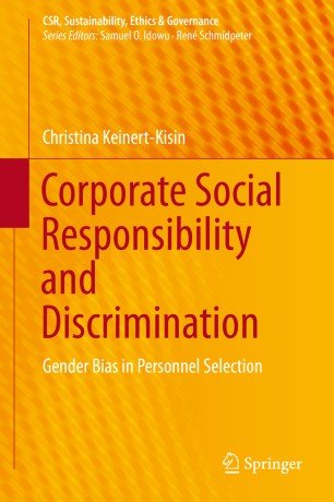 کتاب زبان کورپوریت سوشیال ریسپانسیبیلیتی اند دیسکریمینیشن Corporate Social Responsibility and Discrimination : Gender Bias in P