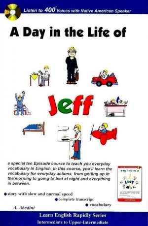 کتاب زبان ا دی این د لایف آف جف اند لوسی A Day in the Life of Jeff & Lucy
