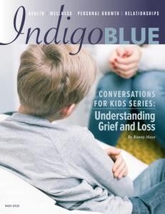 کتاب مجله انگلیسی ایندیگو بلو مگزین  IndigoBlue Magazine - May 2022