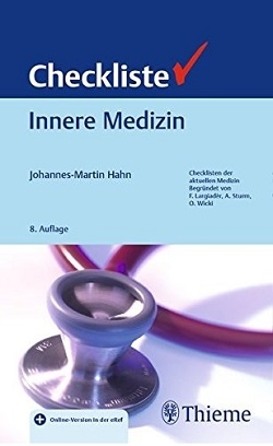 کتاب پزشکی آلمانی چک لیست اینر مدیزین Checkliste Innere Medizin 2020 ( رنگی )