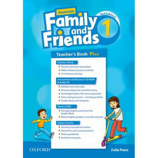 کتاب معلم امریکن فمیلی اند فرندز American Family and Friends 1 (2nd) Teachers book