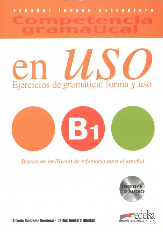 کتاب زبان اسپانیایی کامپتنسیا گرمتیکال ان اوسو Competencia gramatical en USO B1