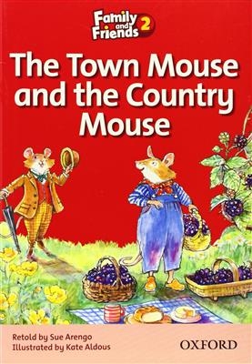 کتاب داستان انگلیسی فمیلی اند فرندز موش شهری و موش روستایی Family and Friends Readers 2 The Town Mouse and the Country Mouse