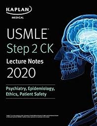 کتاب یو اس ام ال ای استپ 2 سی کی لکچر نوت 2020USMLE Step 2 CK Lecture Notes 2020 Psychiatry Epidemiology Ethics Patient S