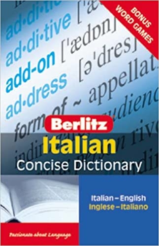 كتاب ایتالیایی برلیتز ایتالین کانسایز دیکشنری Berlitz Italian Concise Dictionary