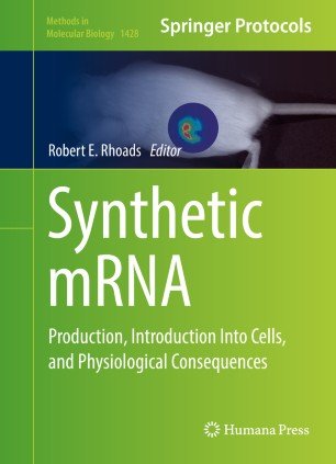 کتاب پزشکی سینثتیک ام ار ان ای Synthetic mRNA : Production, Introduction Into Cells, and Physiological Consequences