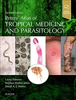کتاب پترز اطلس آف تراپیکال مدیسین اند پاراسیتولوژی Peters Atlas of Tropical Medicine and Parasitology7th Edition2019