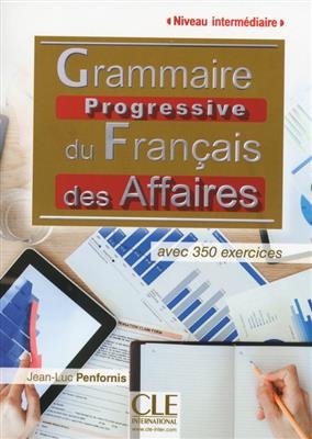 کتاب زبان فرانسه گرامر پروگرسیو Grammaire progressive des affaires - intermediaire