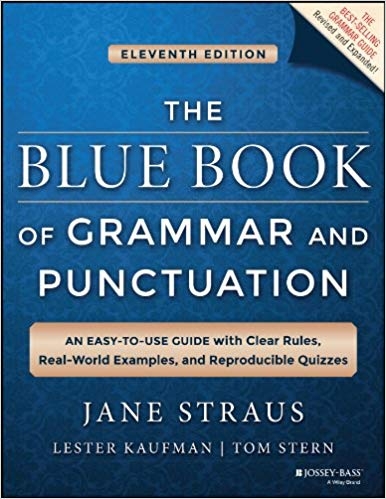 کتاب د بلو بوک آف گرامر اند پانکوتیشن ویرایش یازدهم The Blue Book of Grammar and Punctuation 11tH Edition