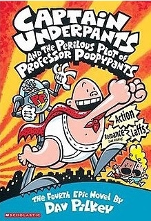 کتاب داستان انگلیسی کاپیتان زیرشلواری Captain Underpants and the Perilous Plot of Professor Poopypants