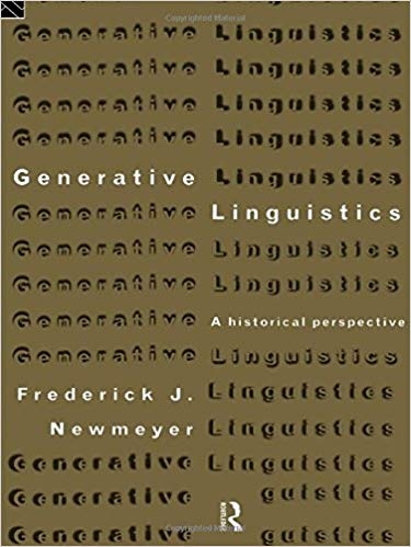کتاب زبان جنریتیو لینگویستیکس Generative Linguistics An Historical Perspective History of Linguistic Thought