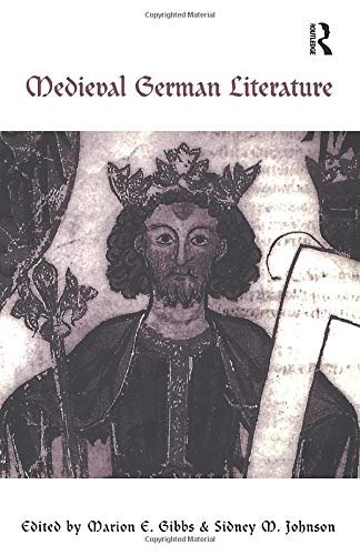 کتاب زبان ادبیات آلمانی قرون وسطی Medieval German Literature A Companion Garland Reference Library of the Humanities