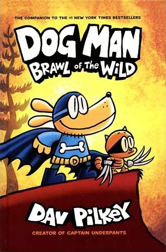 کتاب داستان انگلیسی پلیس قهرمان نزاع وحشی Brawl of the Wild - Dog Man 6