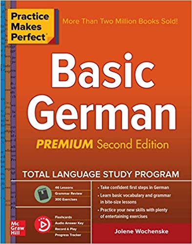 كتاب آلمانی پرکتیس میکس پرفکت بیسیک جرمن Practice Makes Perfect Basic German