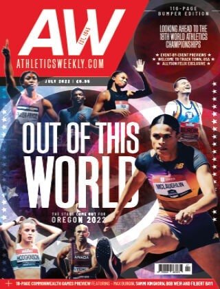 کتاب مجله انگلیسی اثلتیکس ویکلی  Athletics Weekly - July 2022