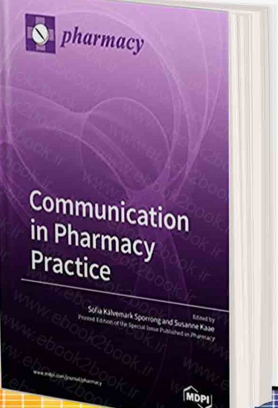 کتاب کامیونیکیشن این فارمیسی پرکتیس Communication in Pharmacy Practice2019