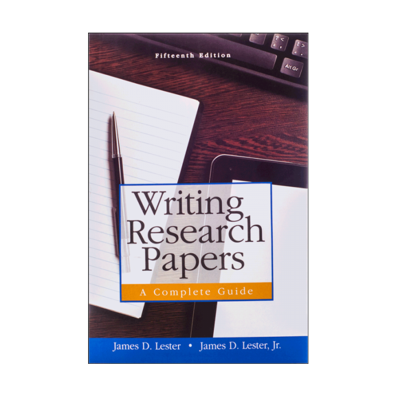 کتاب آموزش زبان رایتینگ ریسرچ پیپرز ویرایش پانزدهم Writing Research Papers 15th