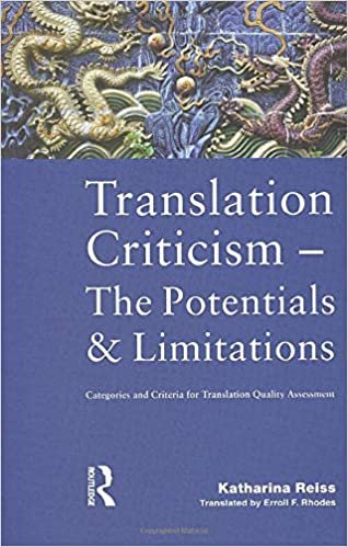 کتاب زبان ترنسلیشن کریتیسیسم پوتنشیالز اند لیمیتیشنز Translation Criticism Potentials and Limitations