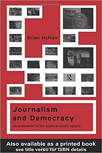 کتاب زبان ژورنالیسم اند دموکراسی Journalism and Democracy An Evaluation of the Political Public Sphere