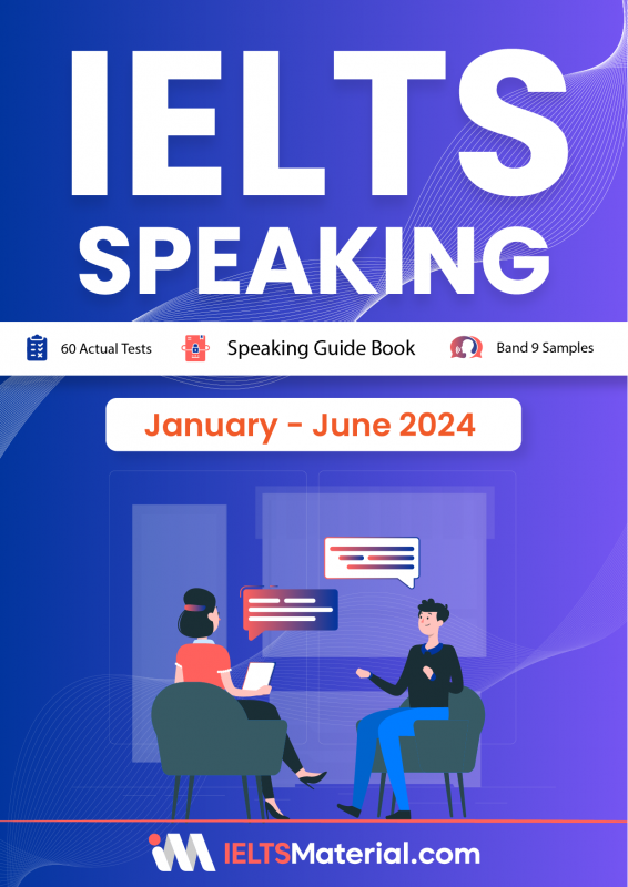 کتاب آیلتس اسپیکینگ ژانویه تا جون IELTS Speaking Actual Tests (January-June 2024)